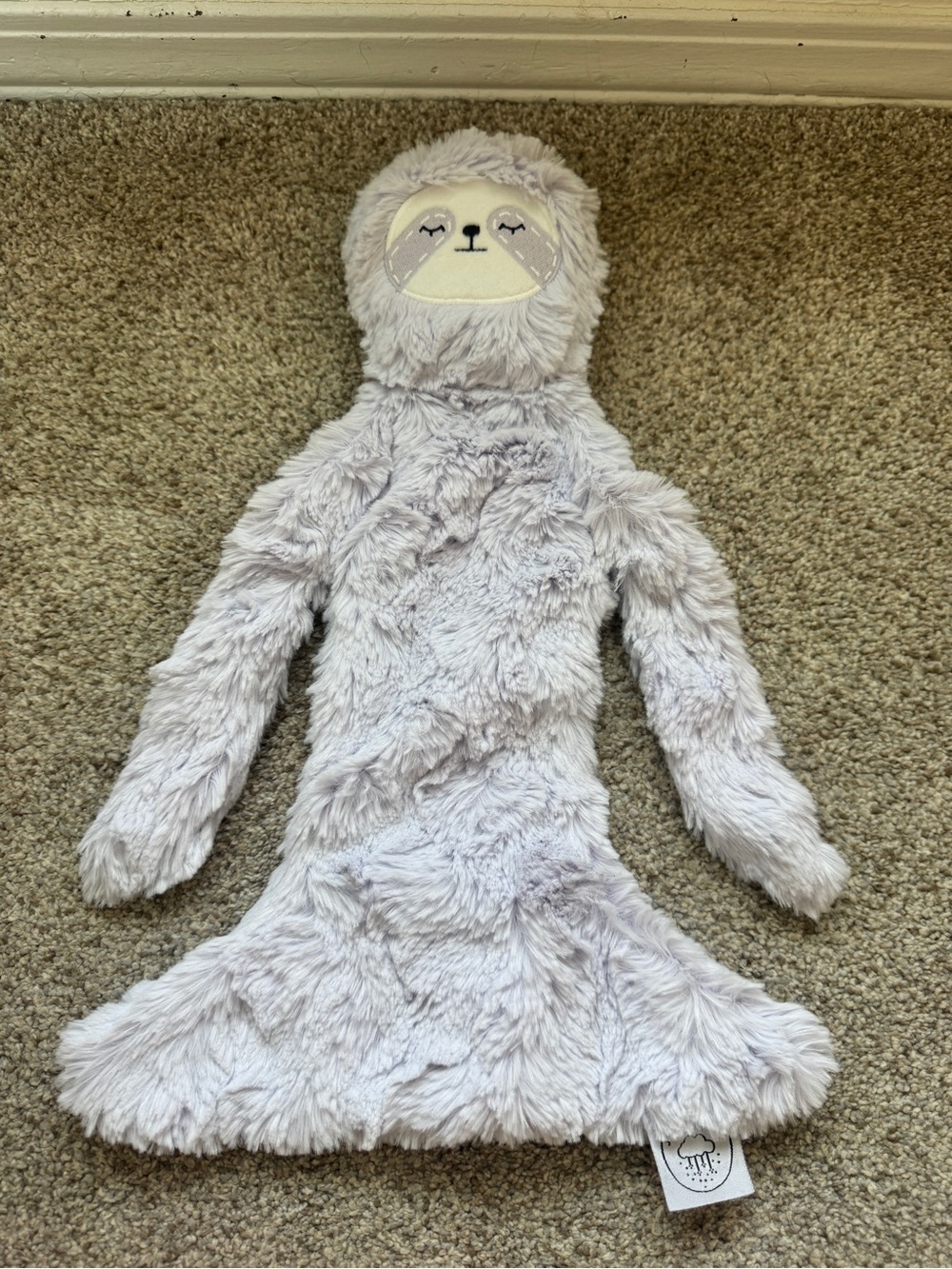 Slumberkins Grey Sloth Snugly